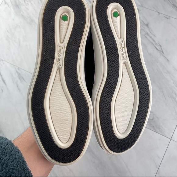 •Timberland Bria High Top Sneaker Black leather womens 6 shoes - Picture 10 of 14